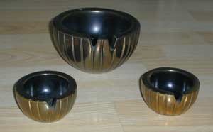 Matching Jenfredware Ashtrays