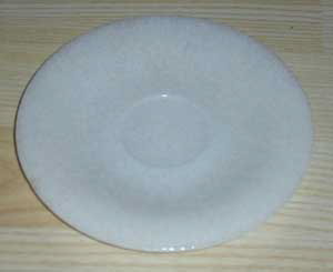 Russel Wright Snow Glass Highlight Saucer