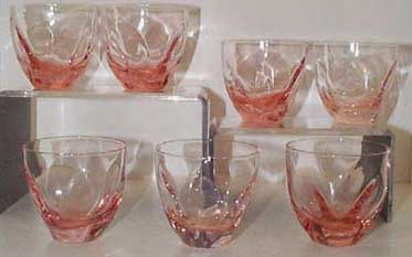 Pink Imperial Pinch Glassware