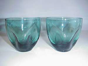 Seafoam Imperial Pinch Glassware